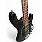 Used Ernie Ball Music Man Stingray 4 String black and blue Electric Bass Guitar