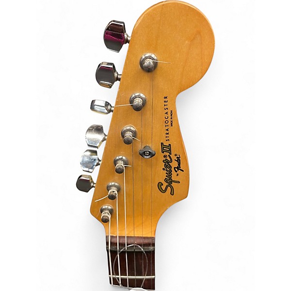 Used Squier Stratocaster II Red Solid Body Electric Guitar