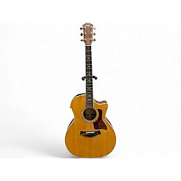 Used Taylor 814CE Natural Acoustic Electric Guitar