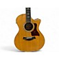 Used Taylor 814CE Natural Acoustic Electric Guitar