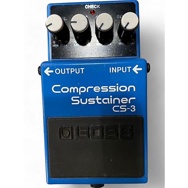 Used BOSS CS3 Compressor Sustainer Effect Pedal