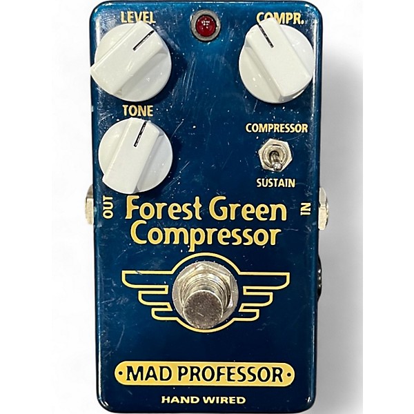 Used Mad Professor Hand Wired Forest Green Compressor Effect Pedal