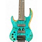 Used Kiesel Vader 6 USA Headless Aqua Electric Bass Guitar