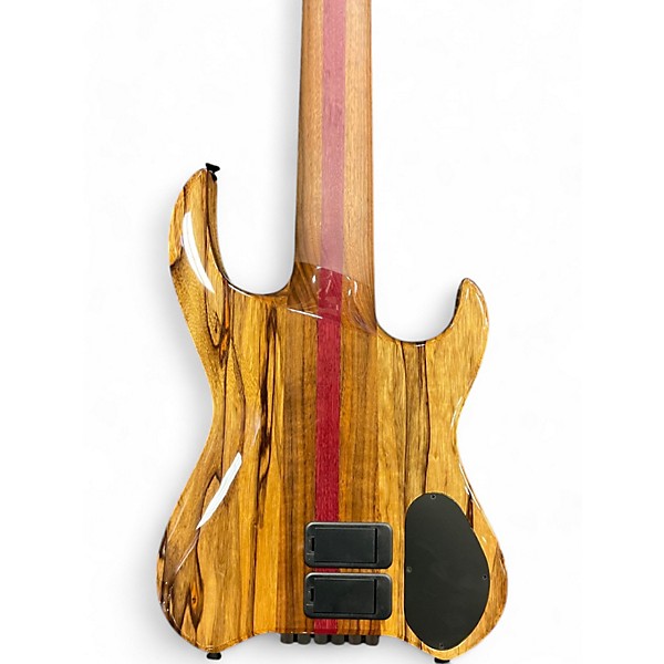Used Kiesel Vader 6 USA Headless Aqua Electric Bass Guitar