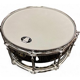 Used Ludwig 6.5X14 Black Magic Snare Nickel Steel  Drum