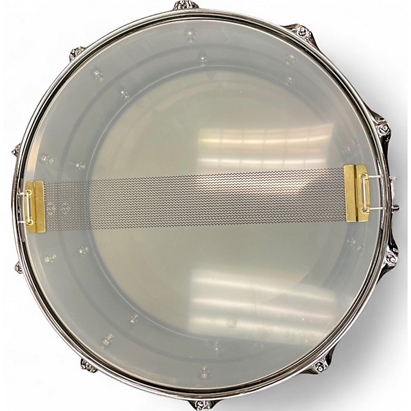 Used Ludwig 6.5X14 Black Magic Snare Nickel Steel Drum