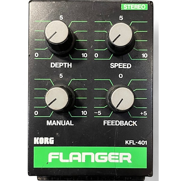 Used KORG KFL-401 Stereo Flanger for PME-40X  Effect Pedal