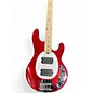 Used Sterling by Music Man Sub 4 Candy Apple Red Electric Bass Guitar thumbnail