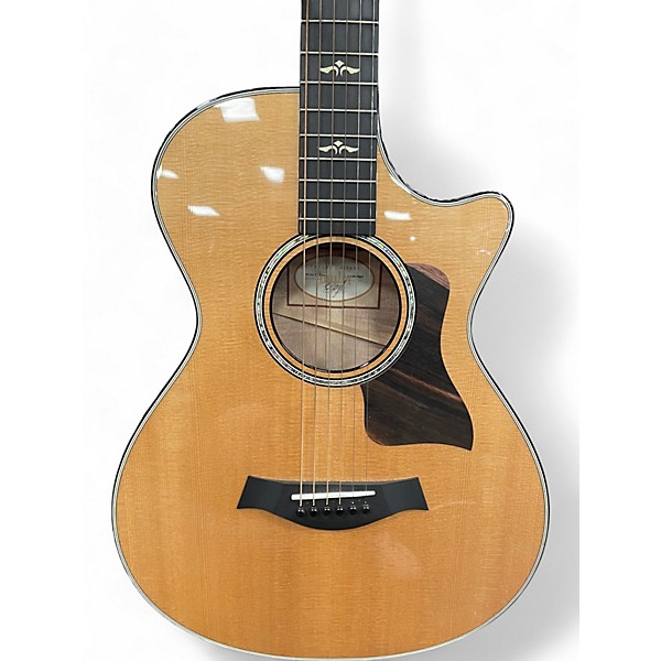 Used Taylor 612CE V-Class Natural Acoustic Electric Guitar
