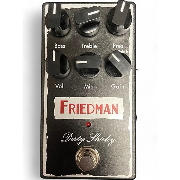 Used Friedman Dirty Shirley Overdrive Effect Pedal