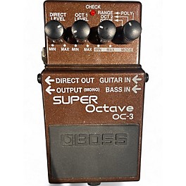 Used BOSS OC3 Super Octave Effect Pedal