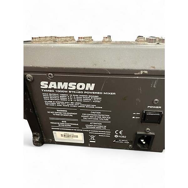 Used Samson TXM20 Powered Mixer