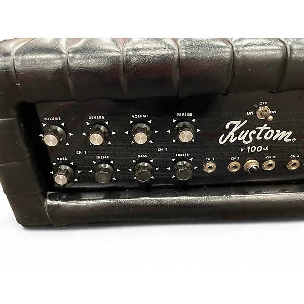 Used Kustom K100-5 Solid State Guitar Amp Head