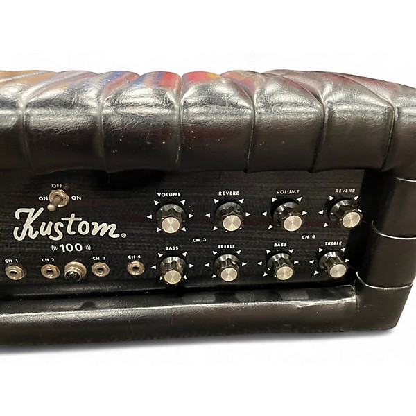 Used Kustom K100-5 Solid State Guitar Amp Head