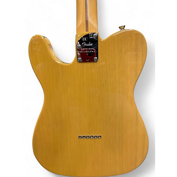 Used Fender American Professional II Telecaster Butterscotch Solid Body Electric Guitar