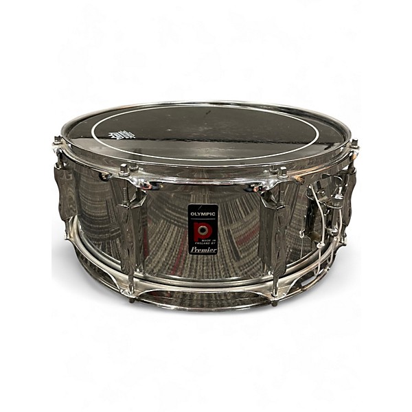 Used Olympic 14in Premier Chrome Silver Drum