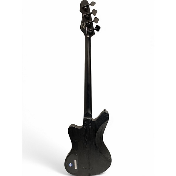 Used ESP LTD Orion-4 Signature Black Glass Black Electric Bass Guitar