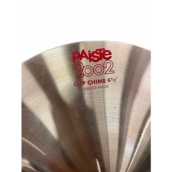 Used Paiste 6.5in 2002 CUP CHIME Cymbal