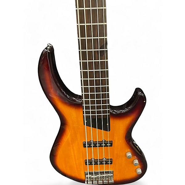 Used Michael Tobias Designs Kingston Saratoga DLX Sunburst Electric Bass Guitar