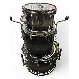 Used Yamaha 3 Piece Live Custom BLACK SHADOWBURST Drum Kit