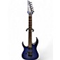 Used Ibanez RGA42FML Trans Blue Electric Guitar thumbnail