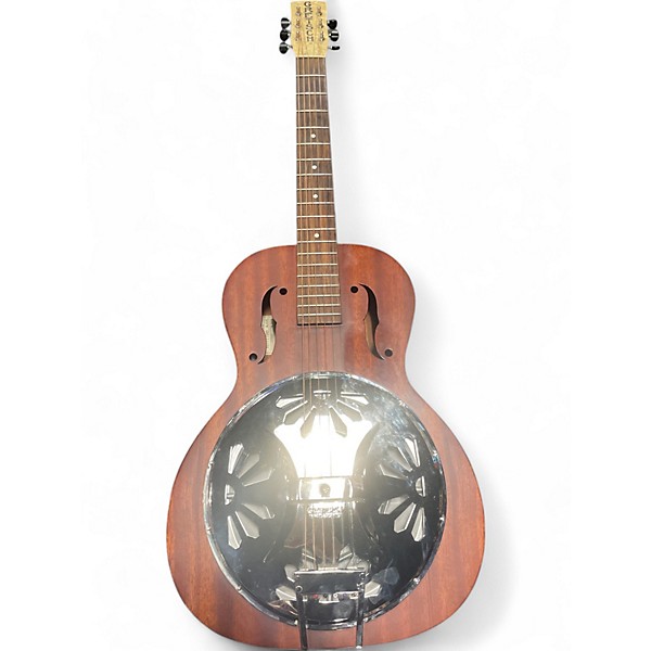 Used Gretsch Guitars G9200 Boxcar Round Neck Natural Resonator Guitar