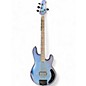 Used Sterling by Music Man sting ray neptune blue satin Electric Bass Guitar thumbnail