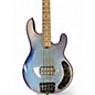 Used Sterling by Music Man sting ray neptune blue satin Electric Bass Guitar