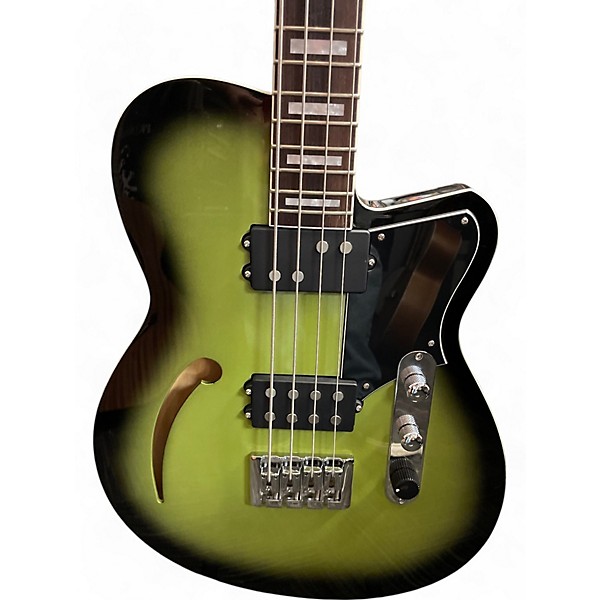 Used Reverend DUB KING AVOCADO Electric Bass Guitar