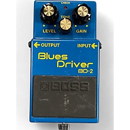 Used BOSS BD2 Blues Driver Effect Pedal