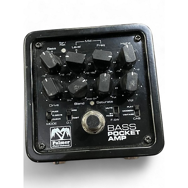 Used Palmer BASS POCKET AMP Effect Pedal