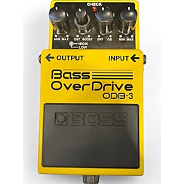 Used BOSS ODB3 Bass Overdrive Bass Effect Pedal