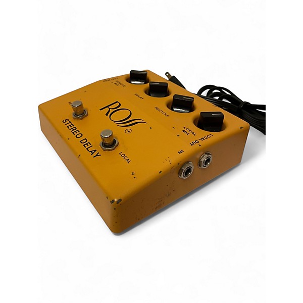 Vintage 1970 ROSS Electronics STEREO DELAY Effect Pedal