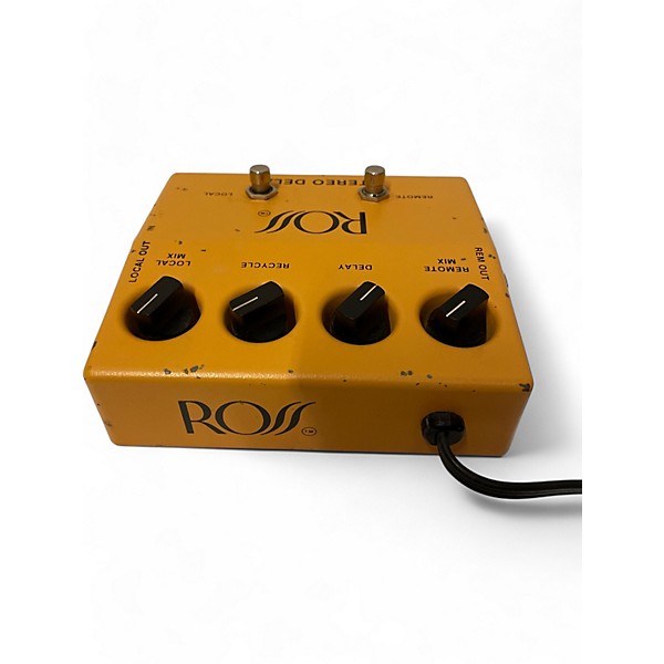 Vintage 1970 ROSS Electronics STEREO DELAY Effect Pedal