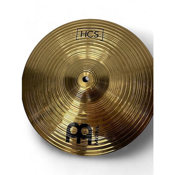 Used MEINL 13in HCS Hi Hat Pair Cymbal