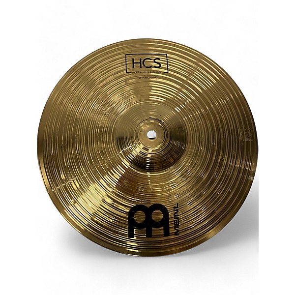 Used MEINL 13in HCS Hi Hat Pair Cymbal