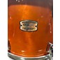 Used Yamaha 3 Piece Stage Custom Orange Drum Kit