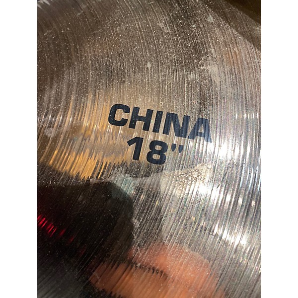 Used Paiste 18in China Cymbal