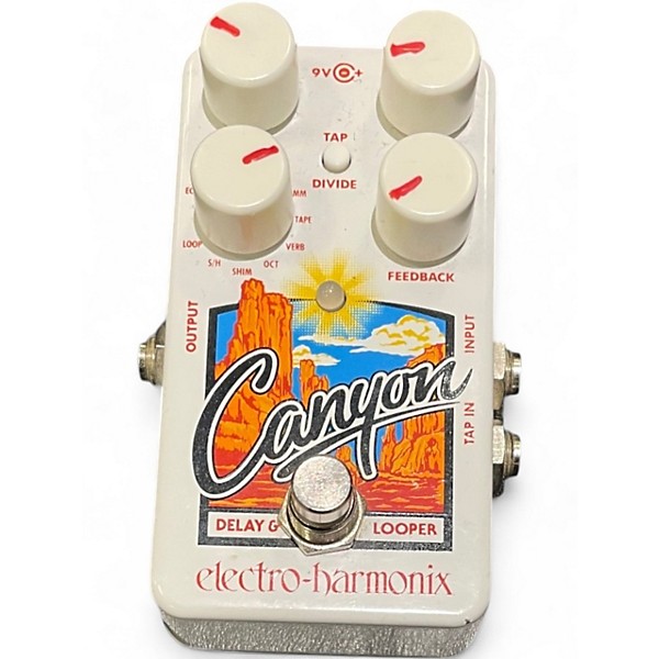 Used Electro-Harmonix Canyon Delay and Looper Effect Pedal