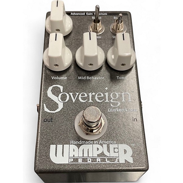 Used Wampler Sovereign Distortion Effect Pedal