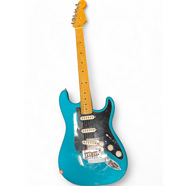 Used Fender American Professional II Stratocaster miami blue Solid Body Electric Guitar