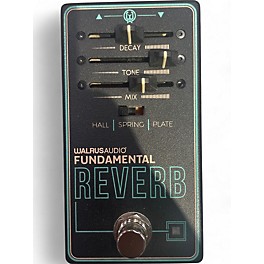 Used Walrus Audio FUNDAMENTAL REVERB Effect Pedal