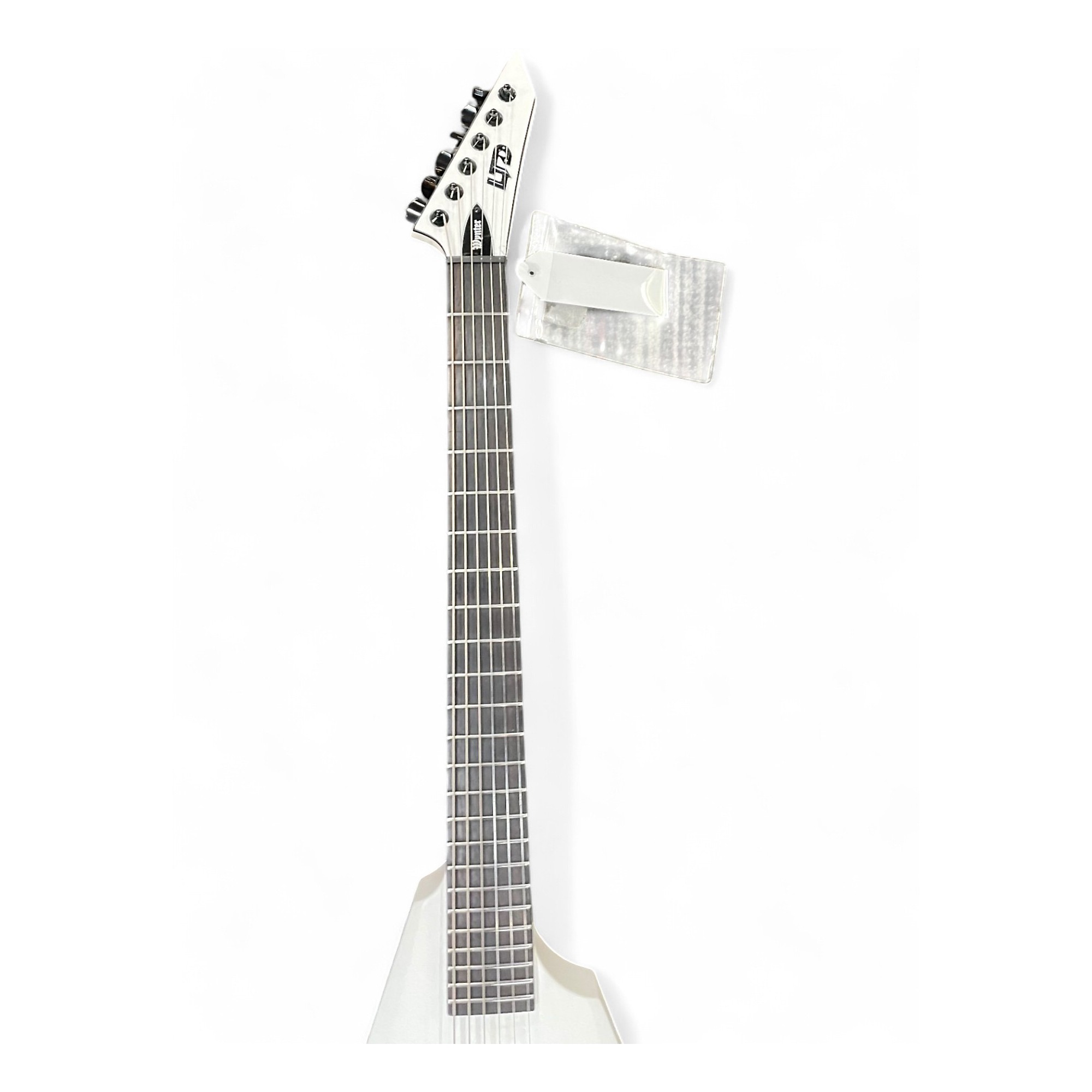 Used 2022 ESP E-II Arrow Neck Thru Artic White Solid Body