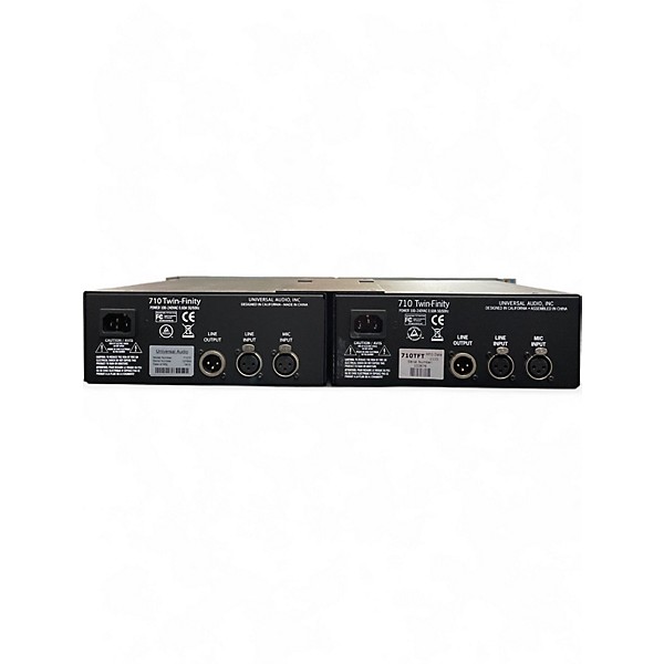 Used Universal Audio 710TF Pair Microphone Preamp