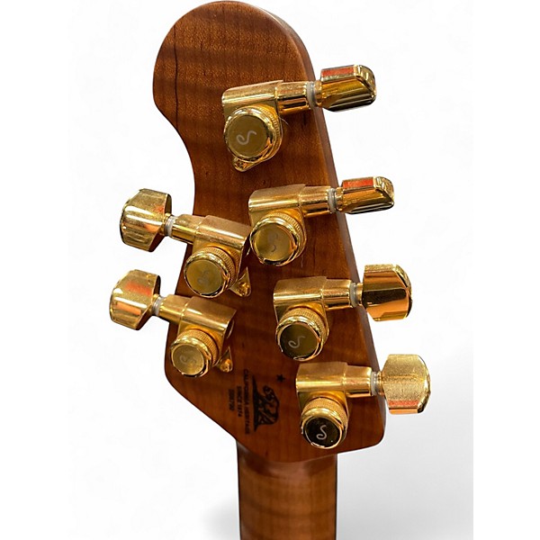 Used 2021 Ernie Ball Music Man Jason Richardson Signature Cutlass Rorschach Red Solid Body Electric Guitar