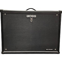 Used 2022 BOSS Katana Cabinet 212 Waza Guitar Amplifier Cabinet Black Guitar Cabinet