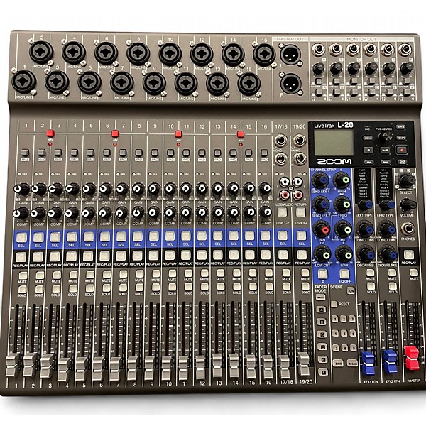 Used Zoom L-20 Digital Mixer