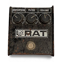 Vintage 1984 ProCo Small Box Rat White Face Effect Pedal