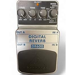 Used Behringer DR600 Digital Stereo Reverb Effect Pedal