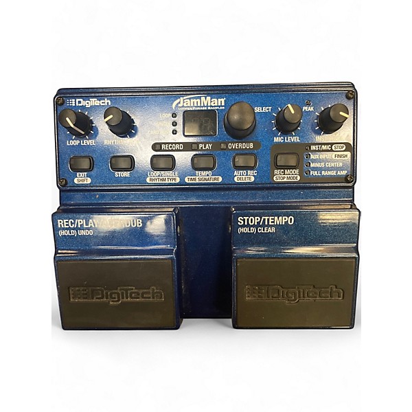 Used DigiTech JML Jam Man Looper Phrase Sampler Pedal